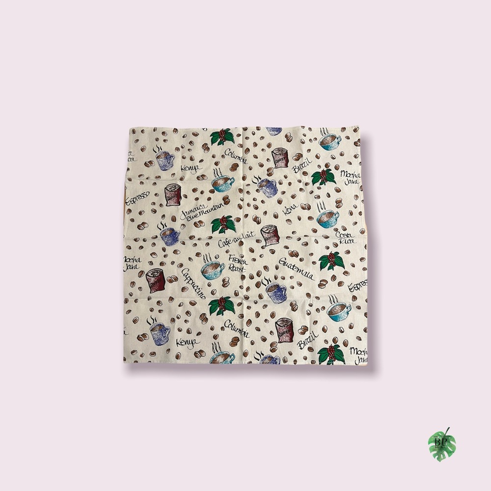 Vintage Kismet Kitchen Towel and Extra Large Latte Mug